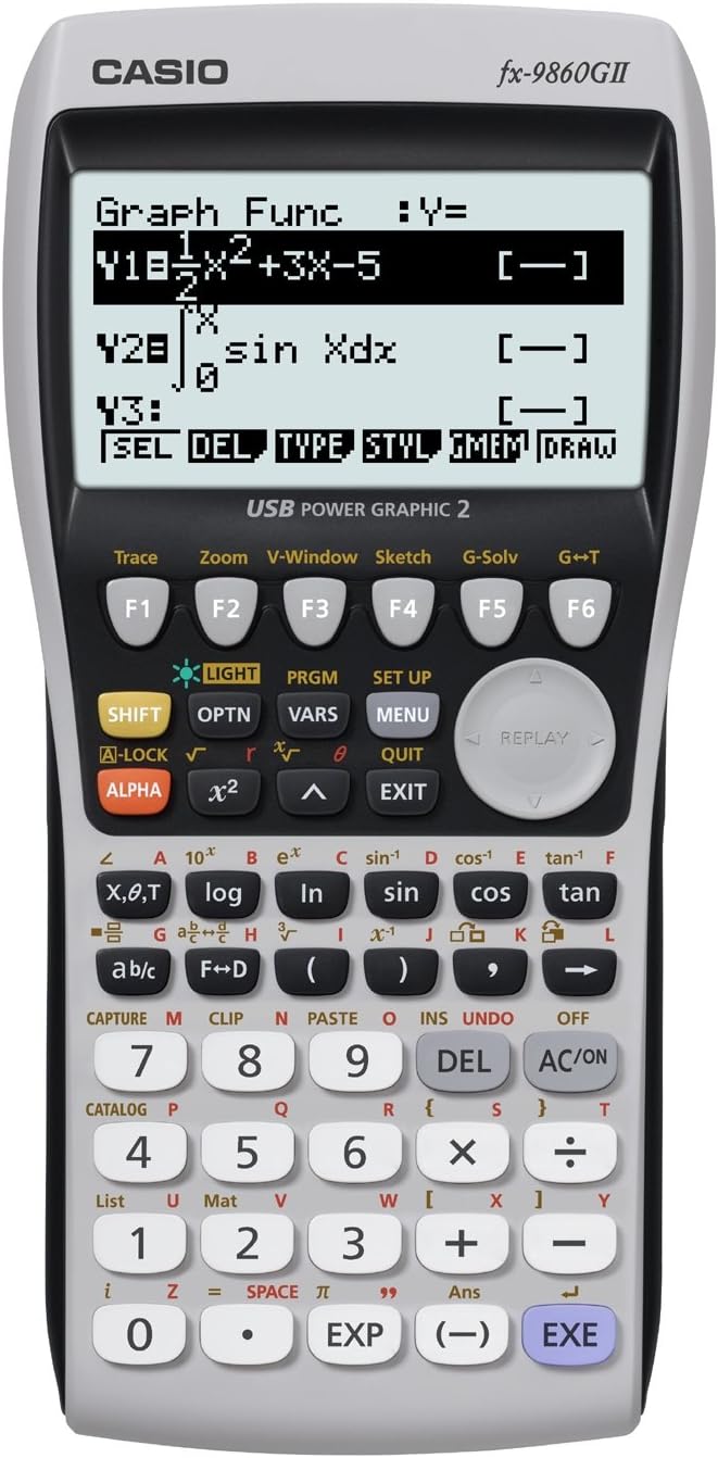 CASIO FX-9860GII Advanced Graphic Calculator