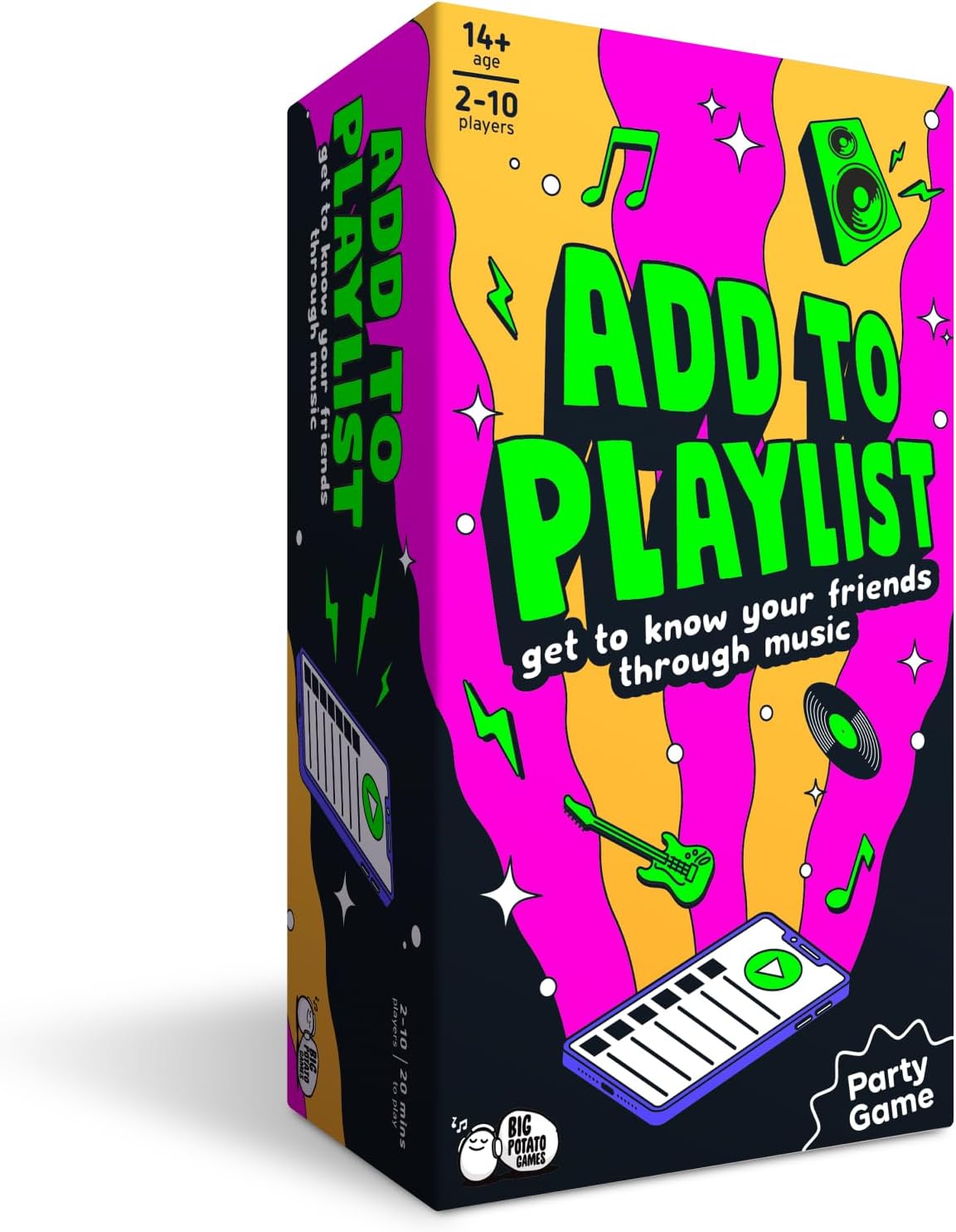 Big Potato Add to Playlist Game