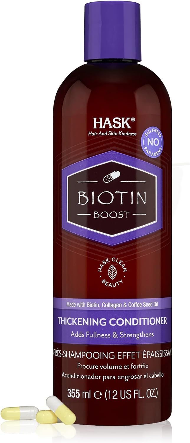 1X 355ML HASK Biotin Boost Thickening Conditioner