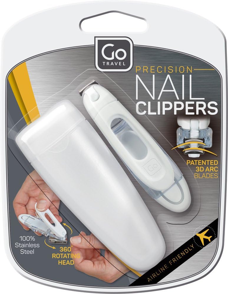 Go Travel Nail/Toe Clippers with Case