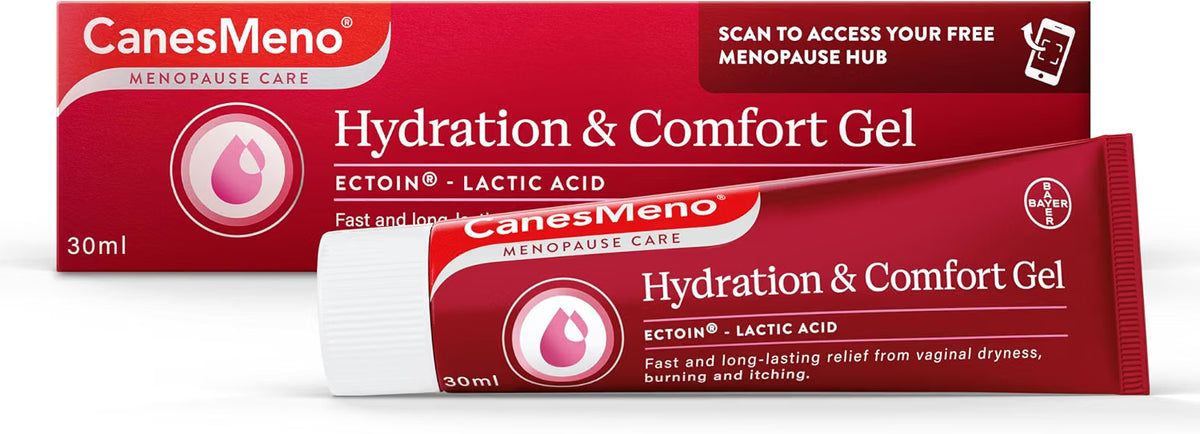CanesMeno Menopause Vaginal Moisturiser with Ectoin & Lactic Acid, 30 ml