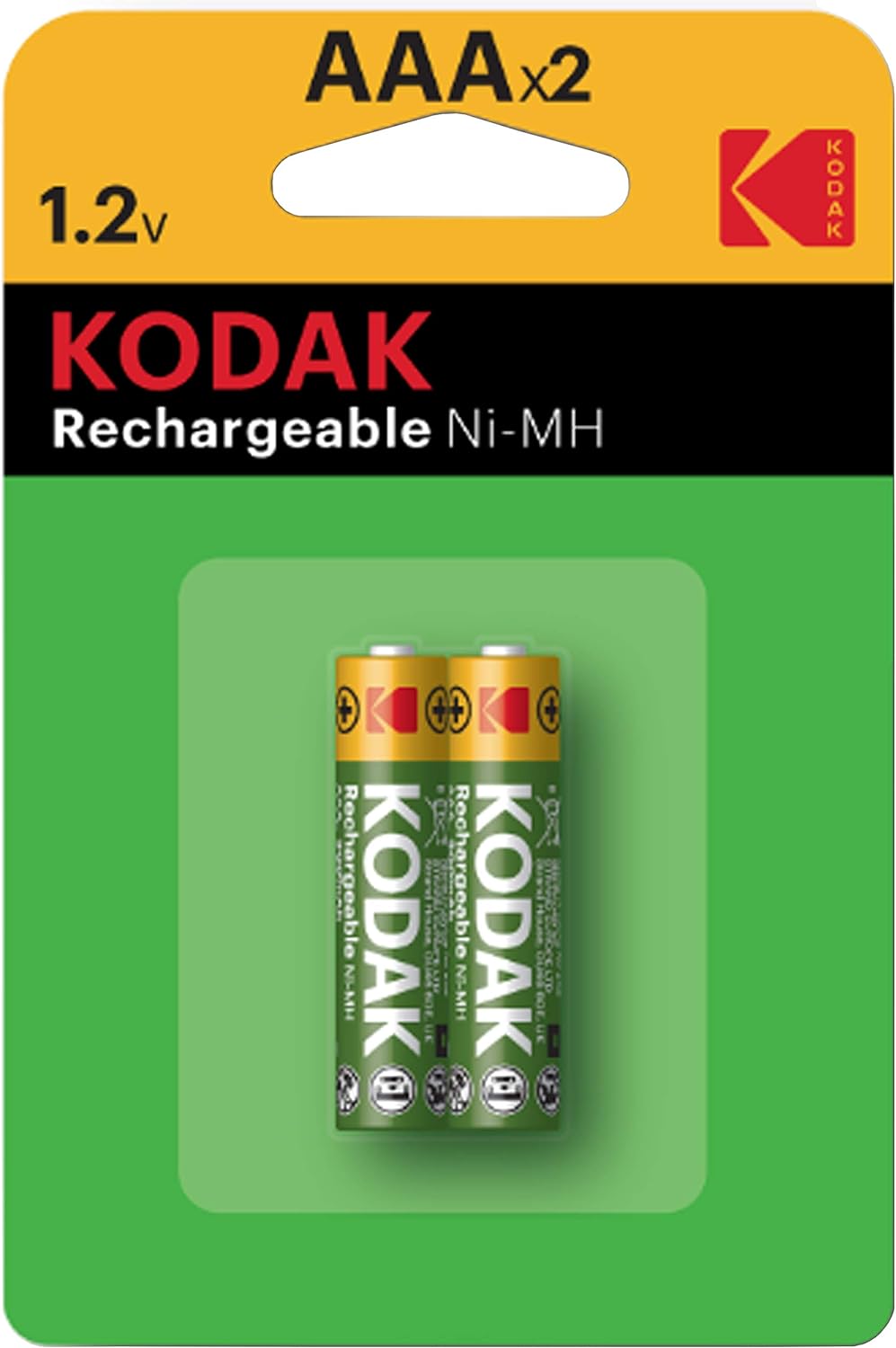 Kodak Ni-MH AAA 300 mAh Rechargeable Batteries