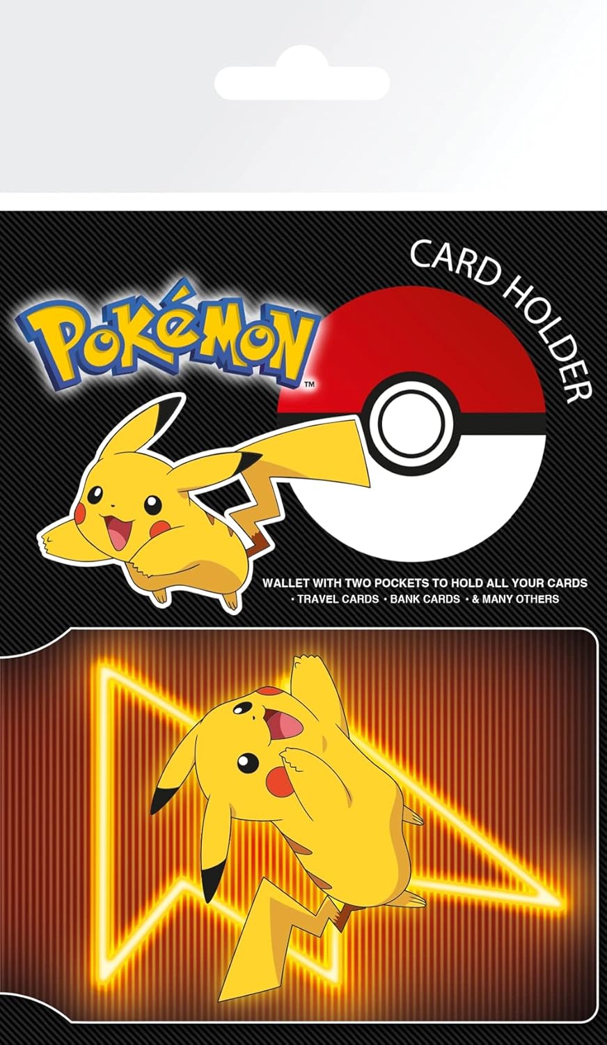 Pokémon Pikachu Neon Card Holder