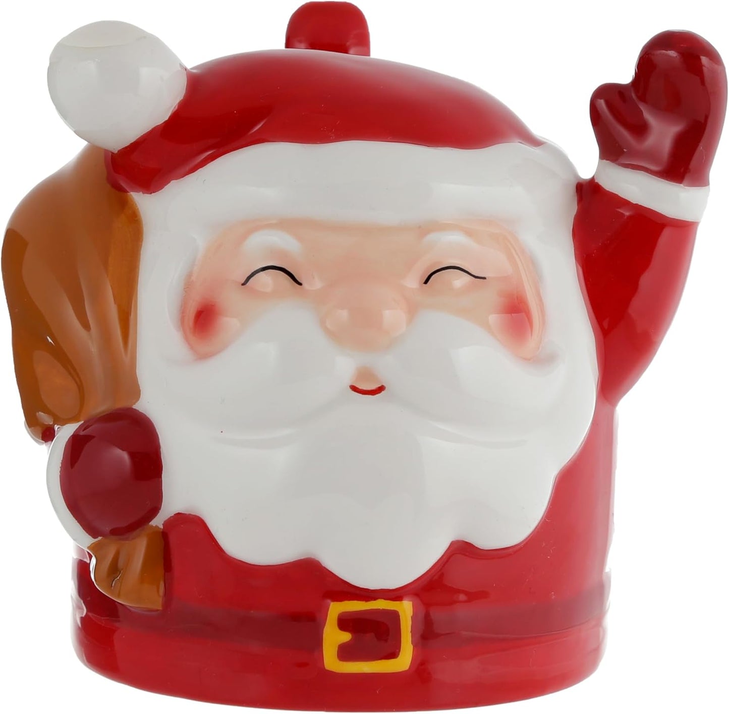 Santa 500ML Upside Down Ceramic Shaped Mug
