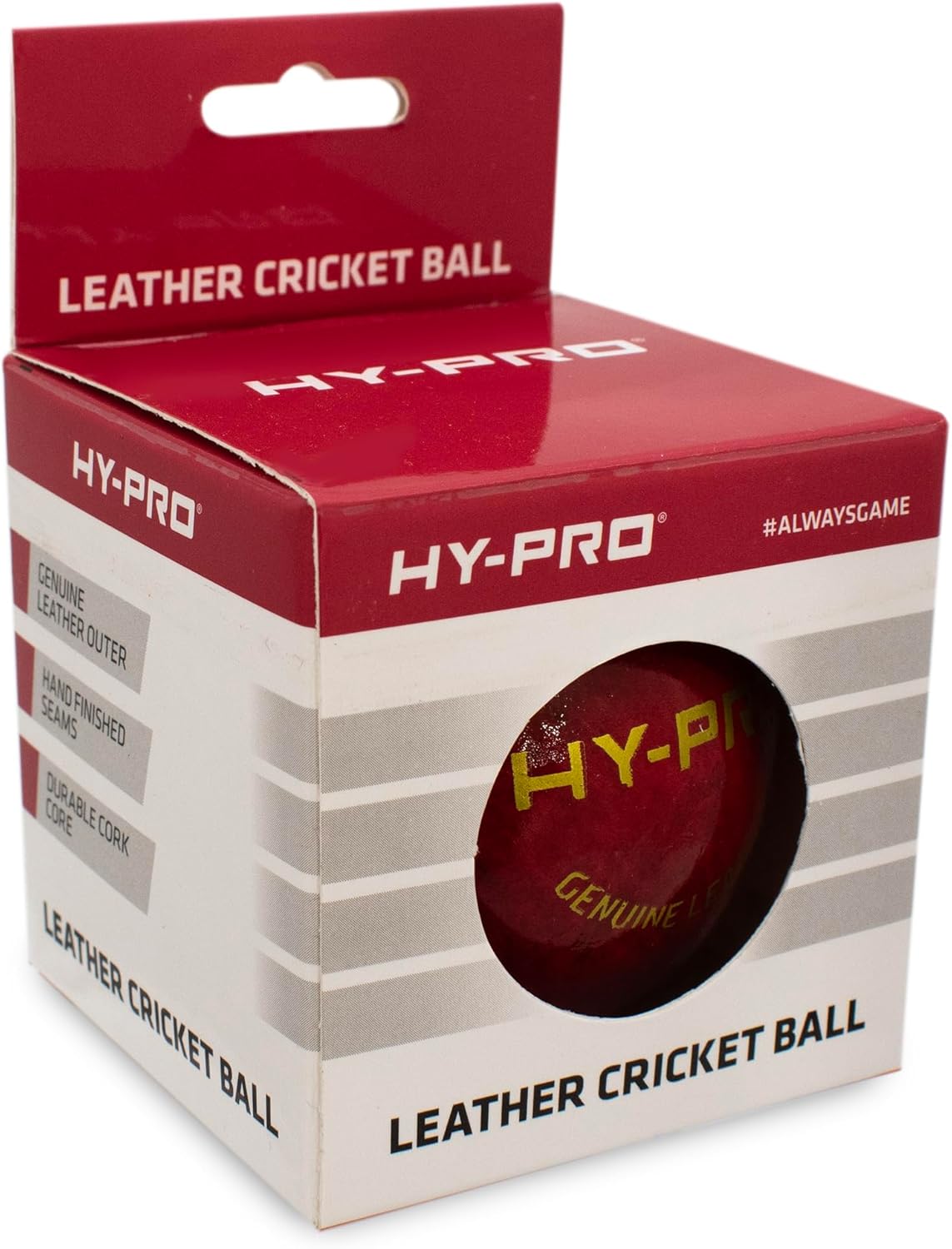 Hy-Pro Leather Cricket Ball