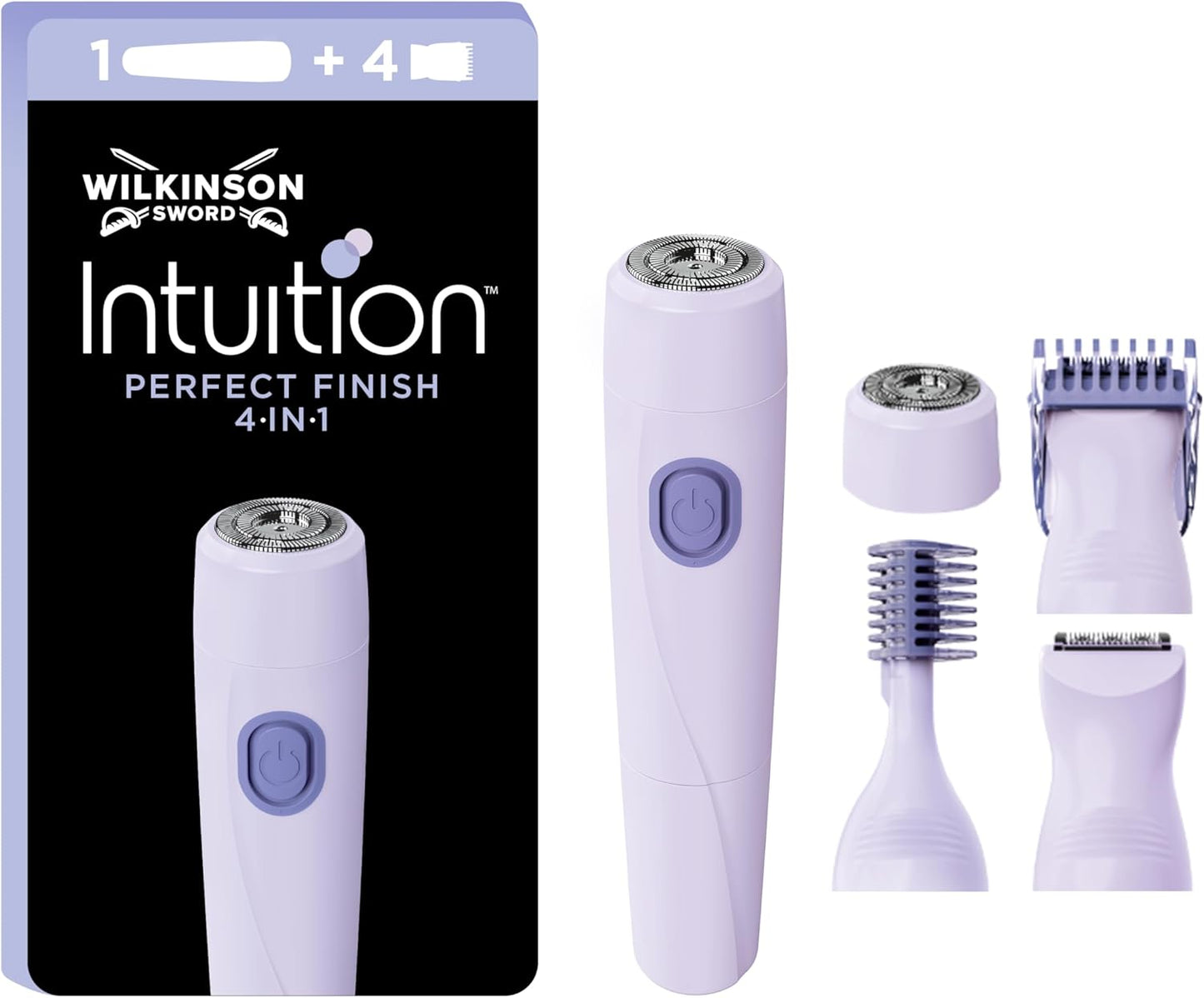 Wilkinson Sword Intuition Perfect Finish 4-in-1 Styler and Trimmer for Women