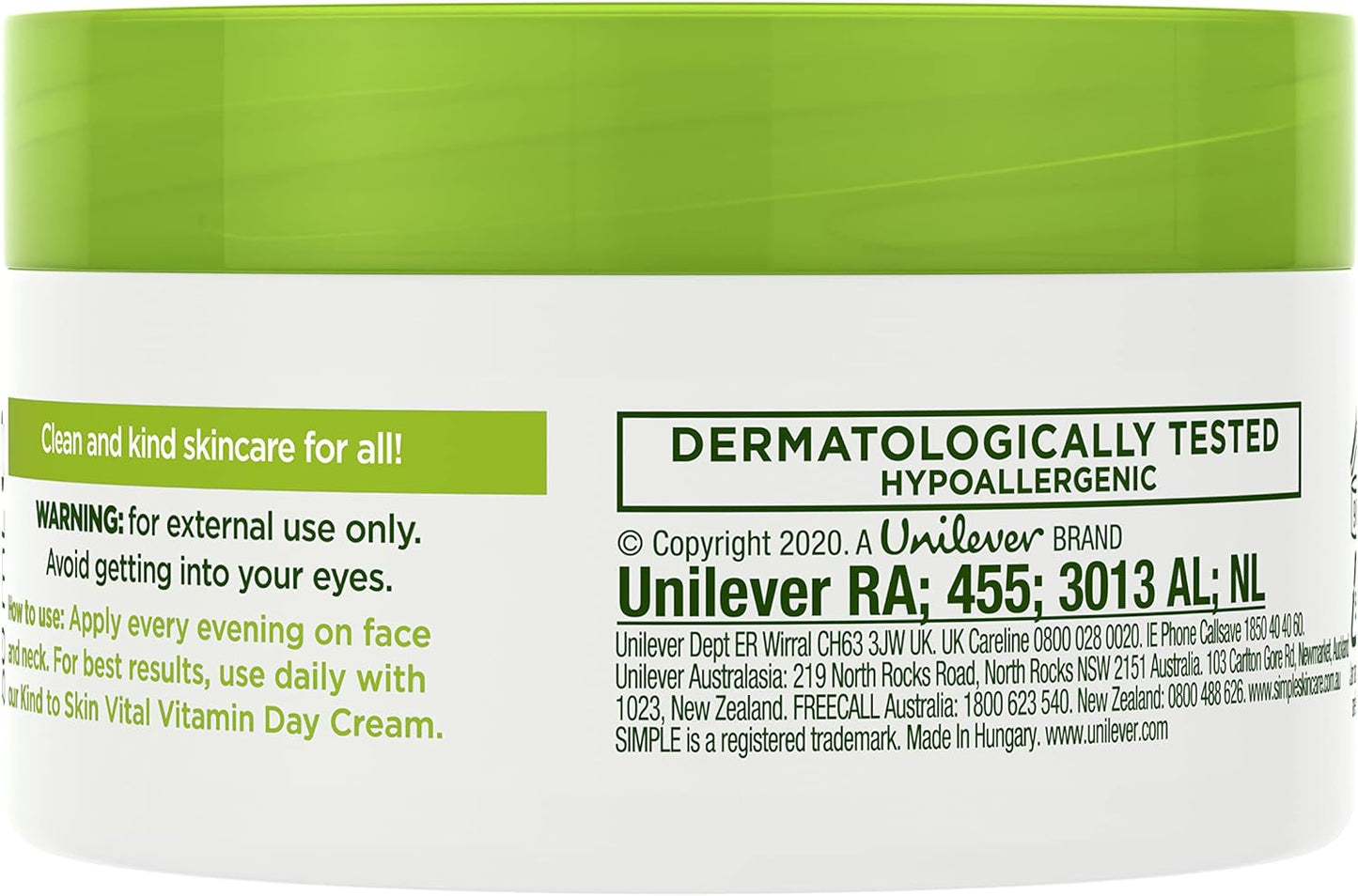 Simple Kind to Skin Vital Vitamin Night Cream 50ml