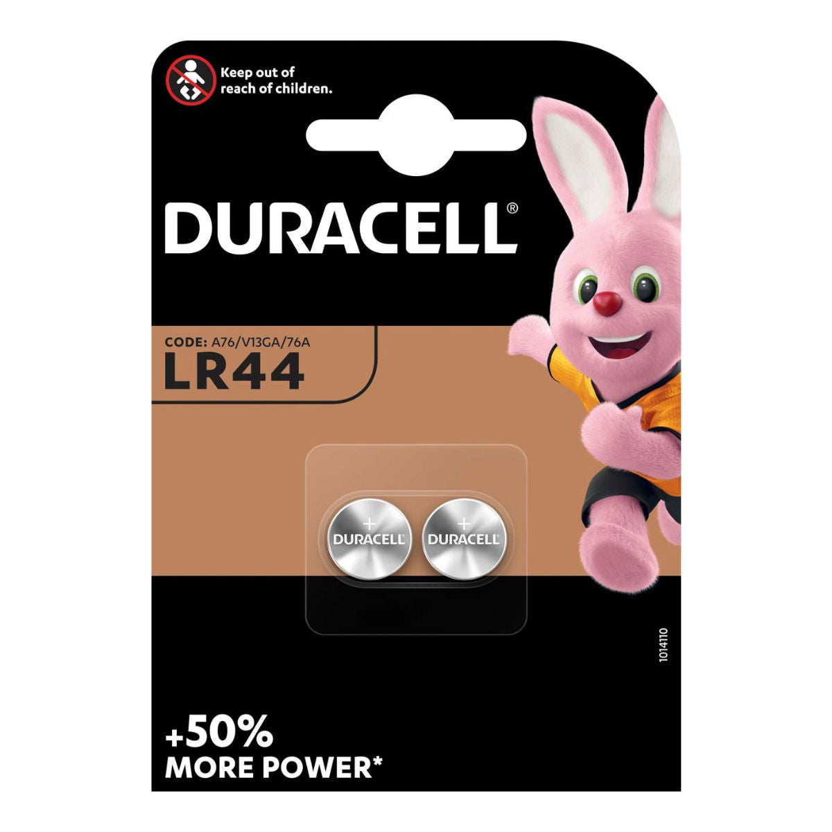 Duracell LR44 1.5V Alkaline - Pack of 2