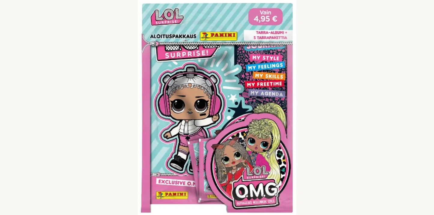 LOL Surprise! OMG collectible stickers starter pack