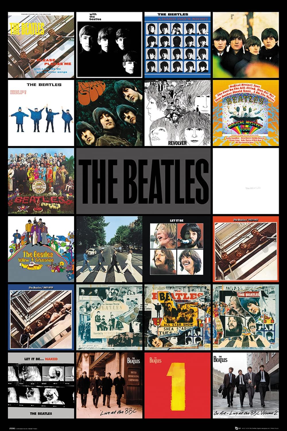 The Beatles Albums Poster #153