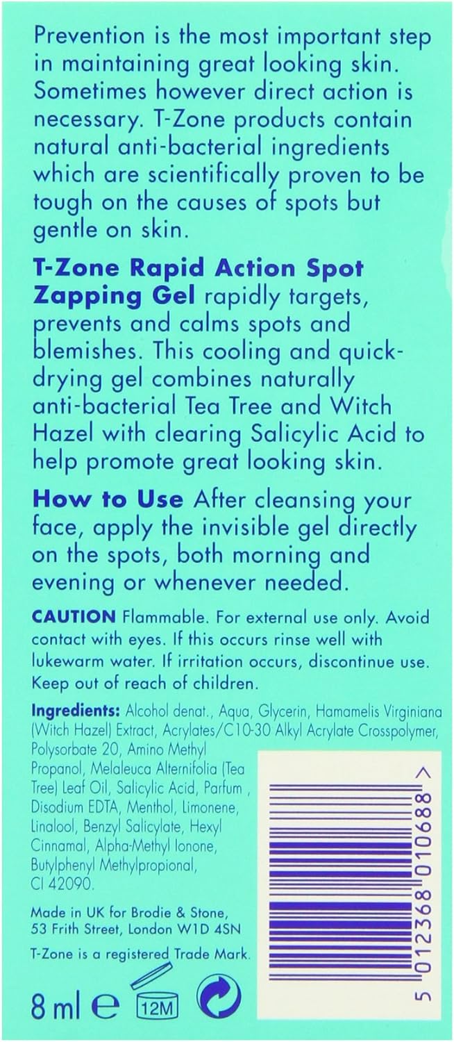 T-Zone Rapid Action Spot Zapping Gel 8ml