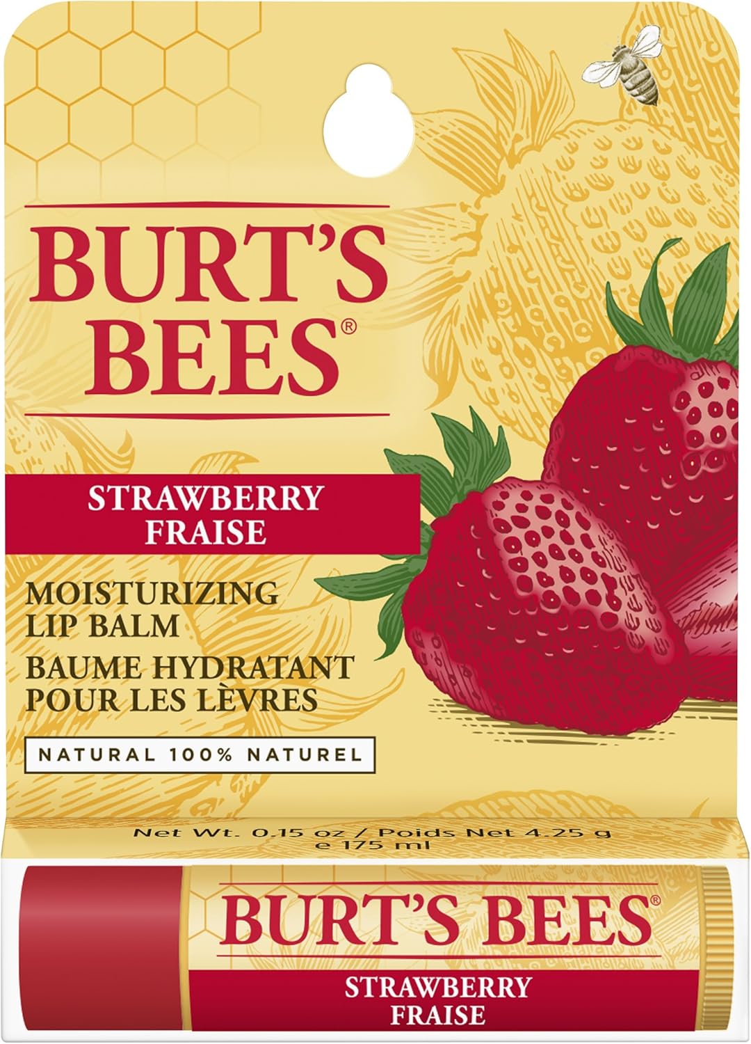 Burts Bees Strawberry Lip Balm