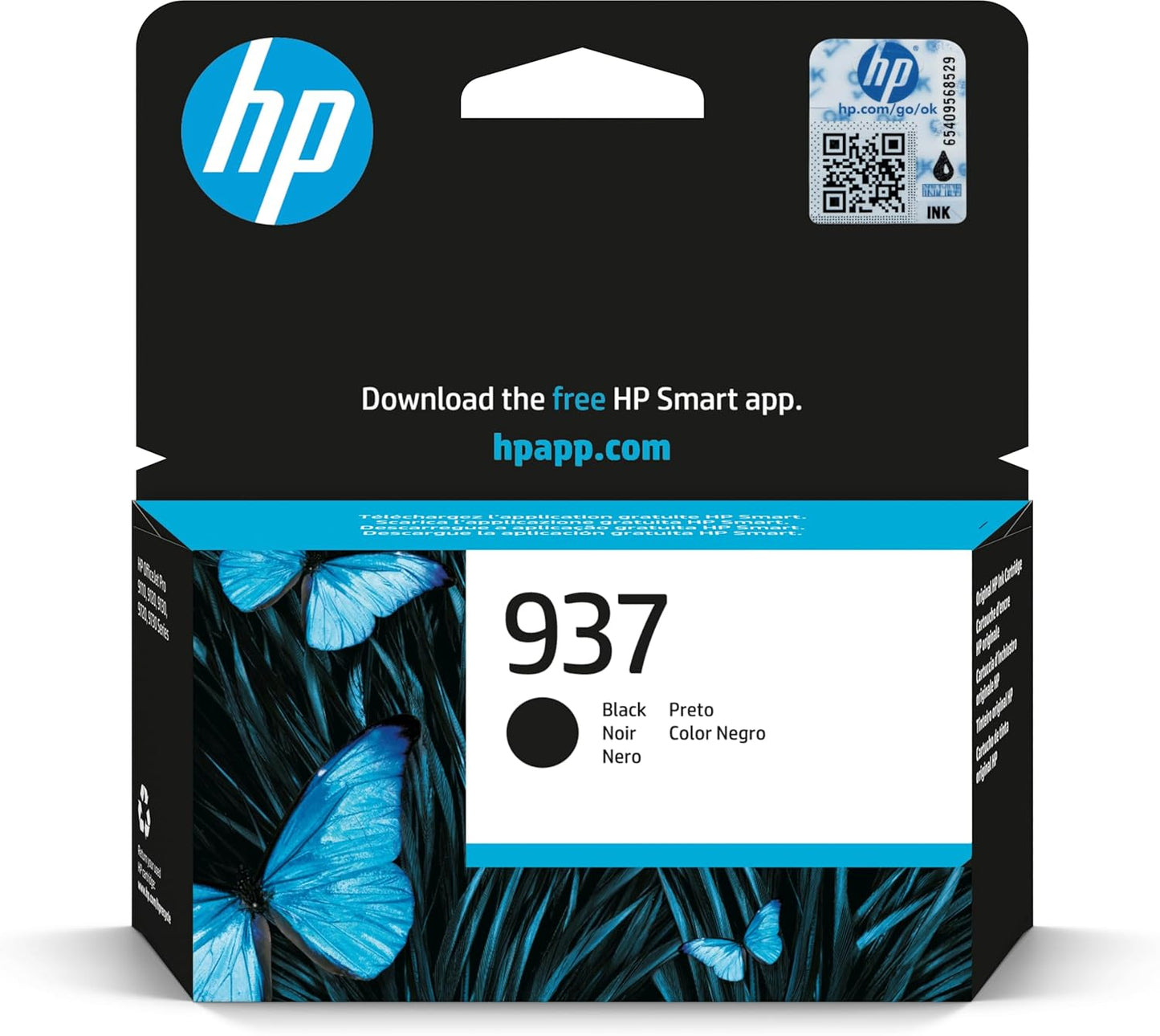 HP 937 Black Original Ink Cartridge