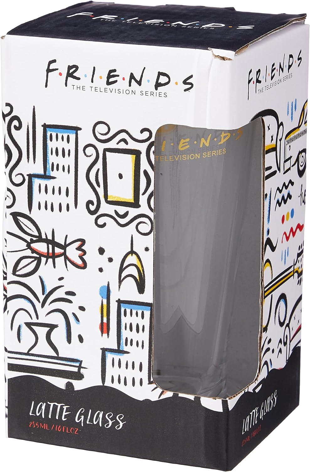 Friends Central Perk Latte Glass