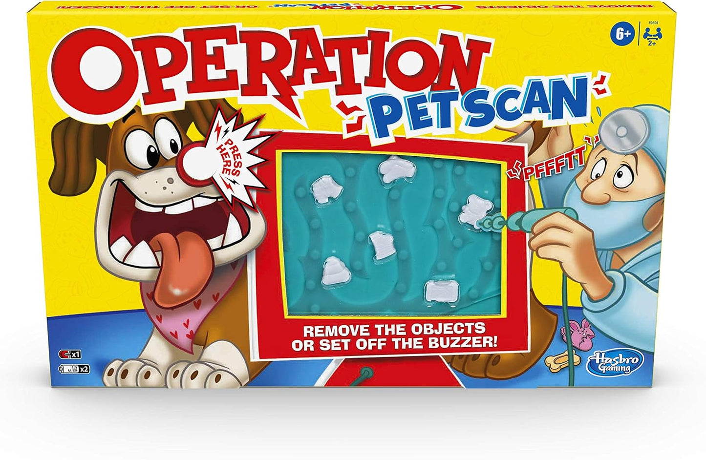 Operation Pet Scan Board Game