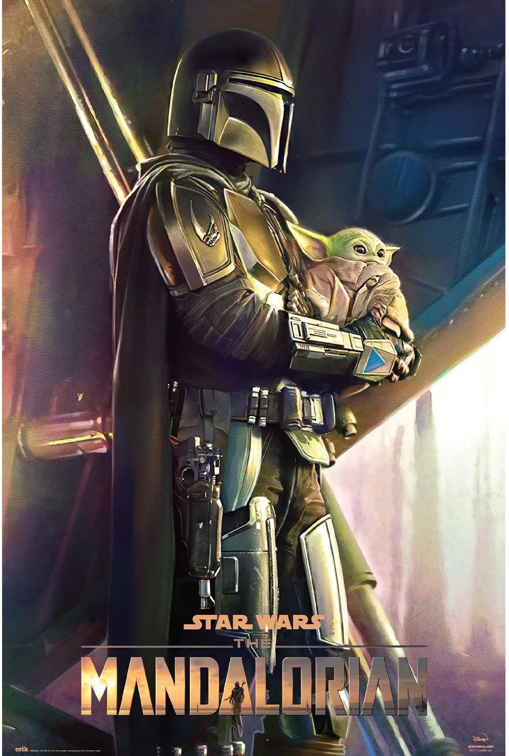 Star Wars The Mandalorian Poster Clan Of Two #148