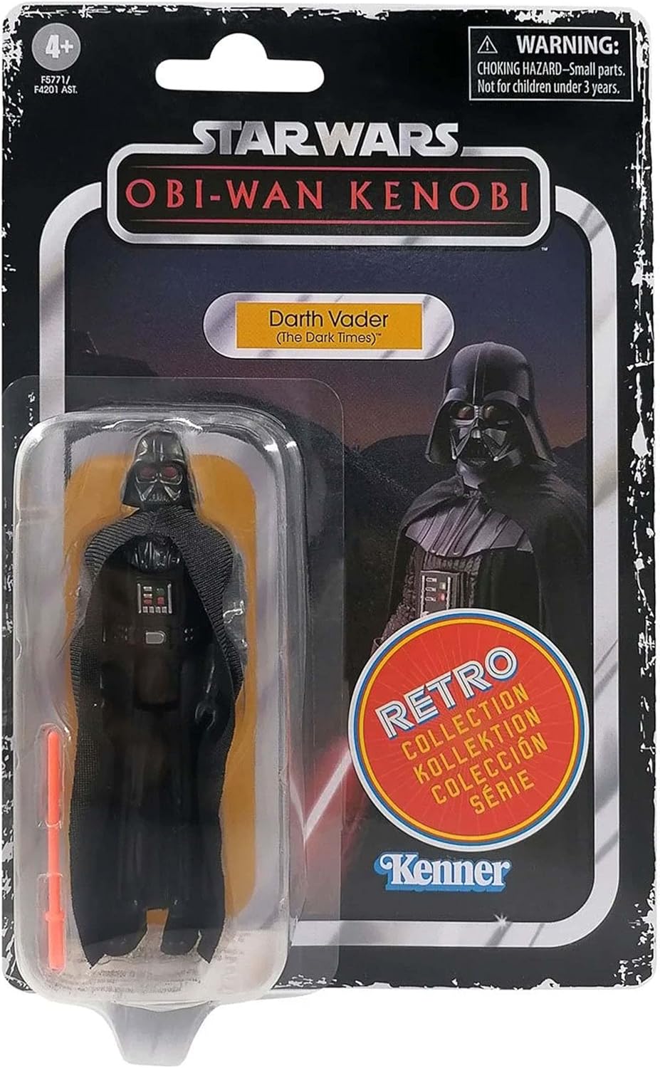 Star Wars Retro Collection Darth Vader (The Dark Times) Toy 3.75
