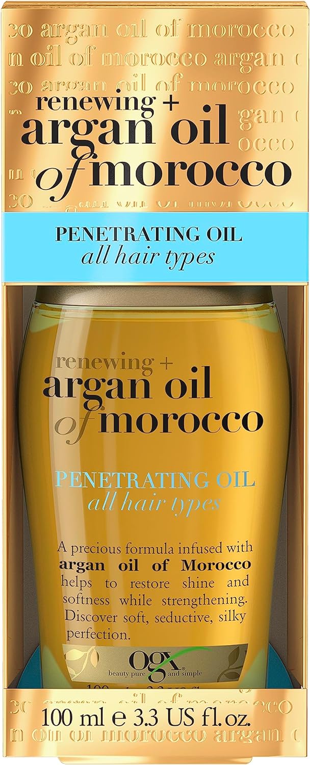 Ogx Argan Oil of Morocco Penetrating Hair Oil for All Hair Types, 100 ml