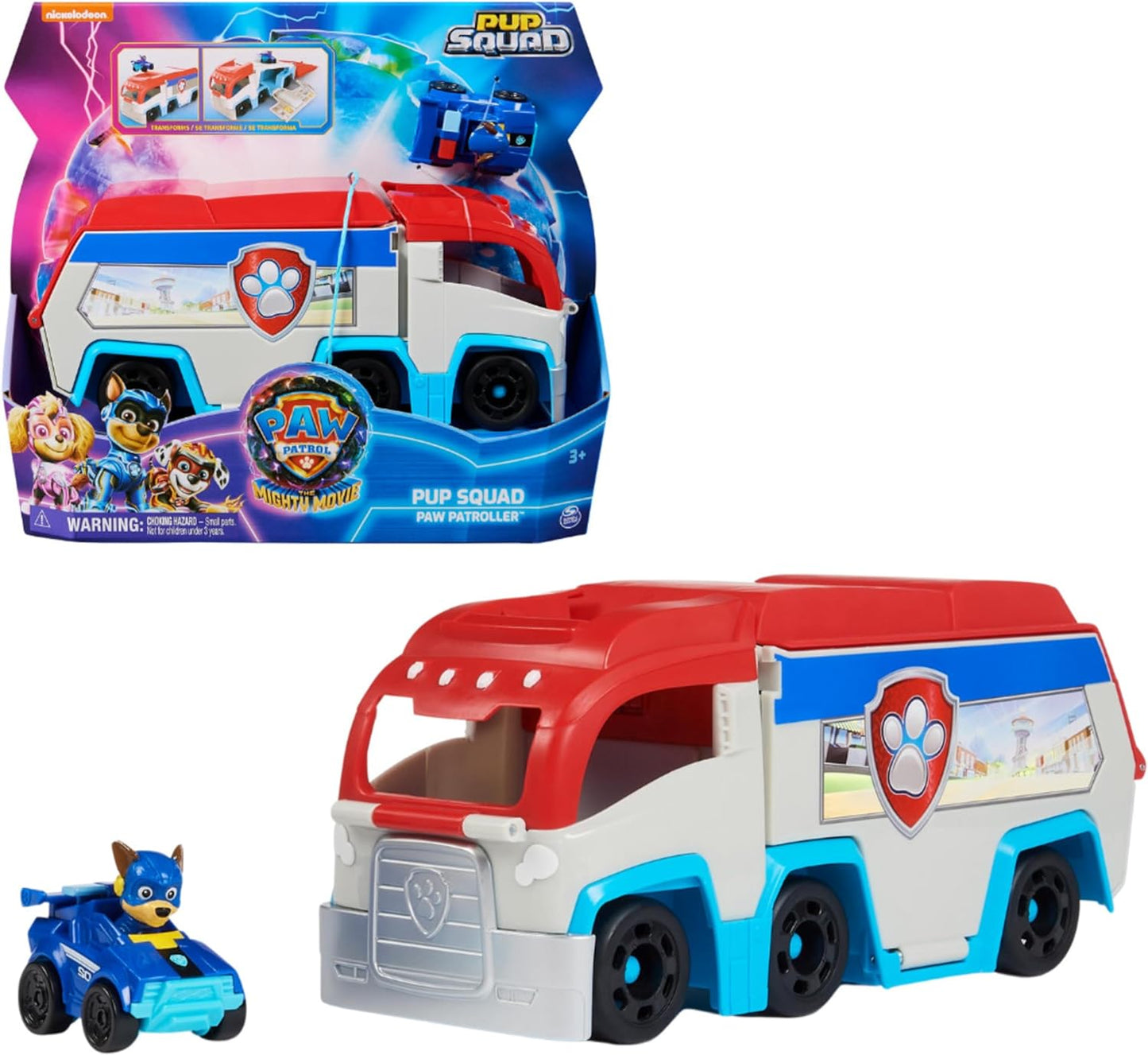 Paw Patrol Pup Squad Patroller Toy Lorry