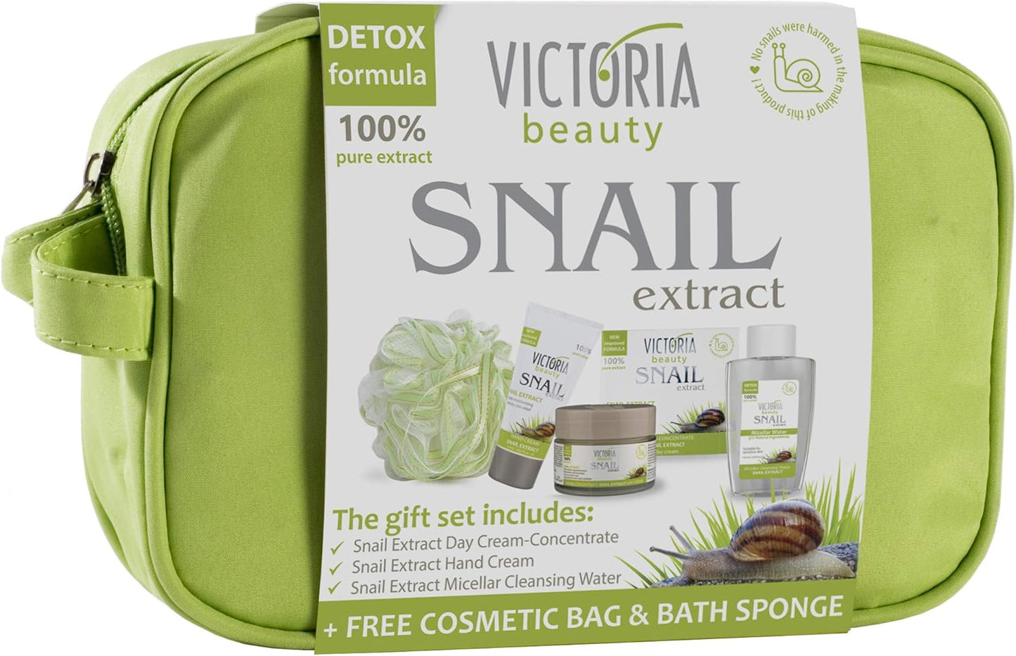 Victoria Beauty Snail Extract Skincare Gift Set
