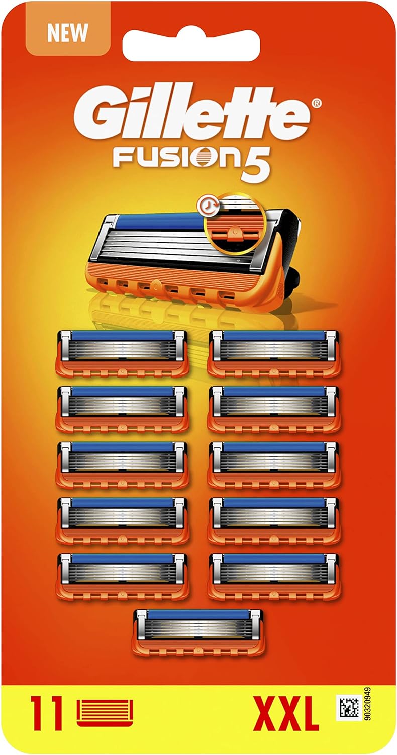 Gillette Fusion5 Razor Blades Men Pack of 11