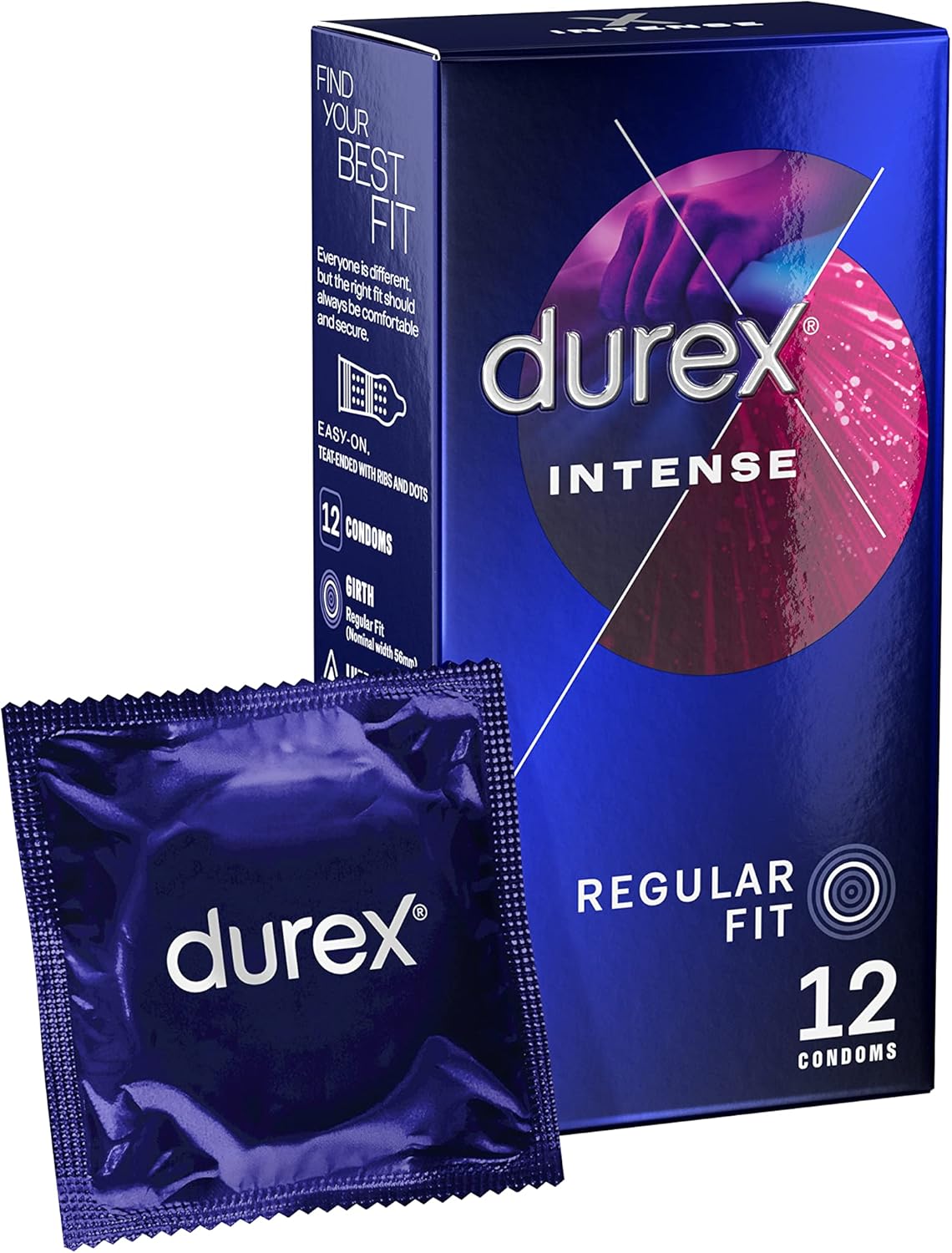Durex Intense Condoms - 12PK