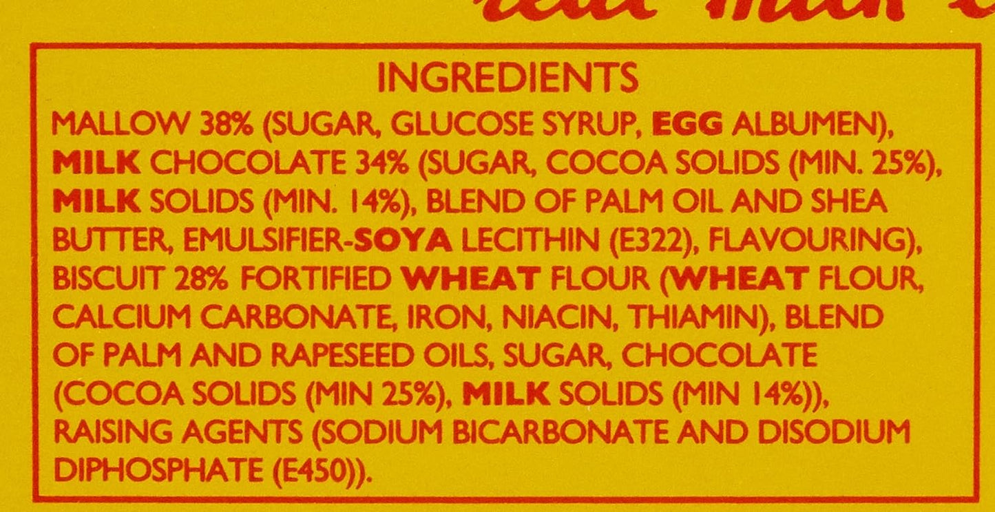 Tunnock's Milk Chocolate Tea Cakes, 6 x 24g