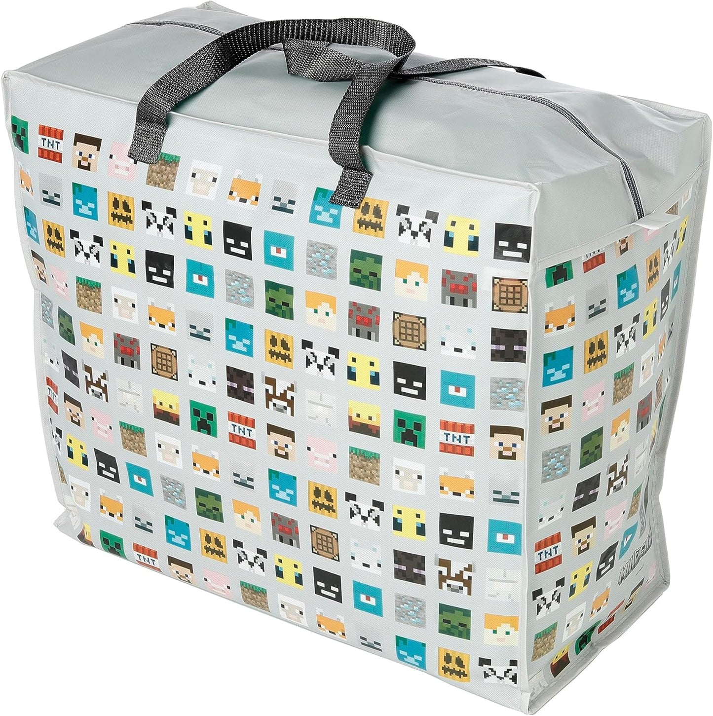 Minecraft Faces Laundry Bag
