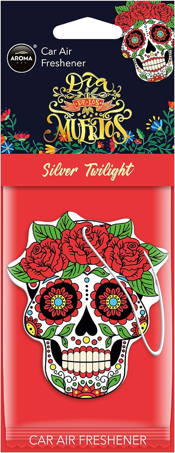 Aroma Car Air Freshener Silver Twilight