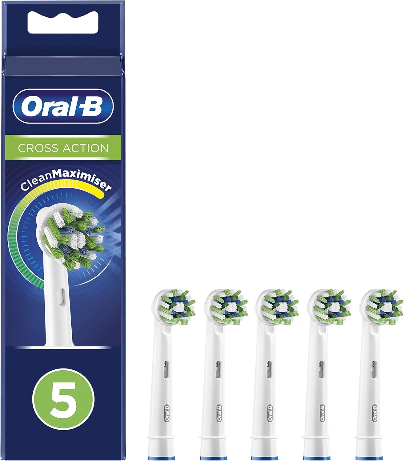 Oral-B CrossAction 5PK Replacement Heads