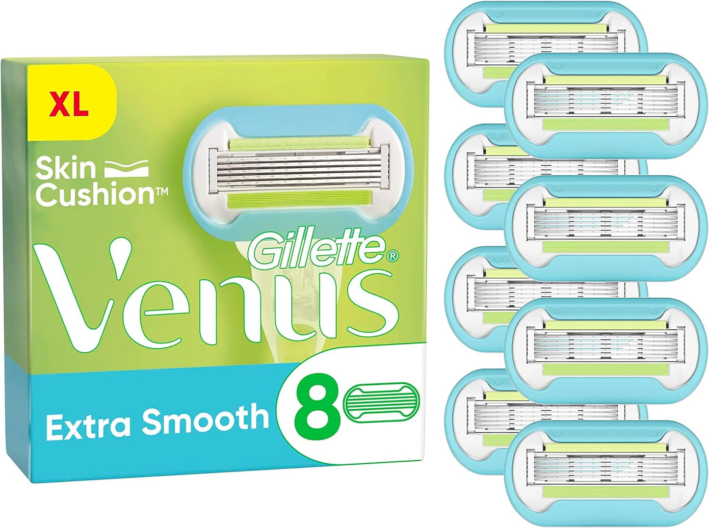 Venus Extra Smooth Razor Blades x8