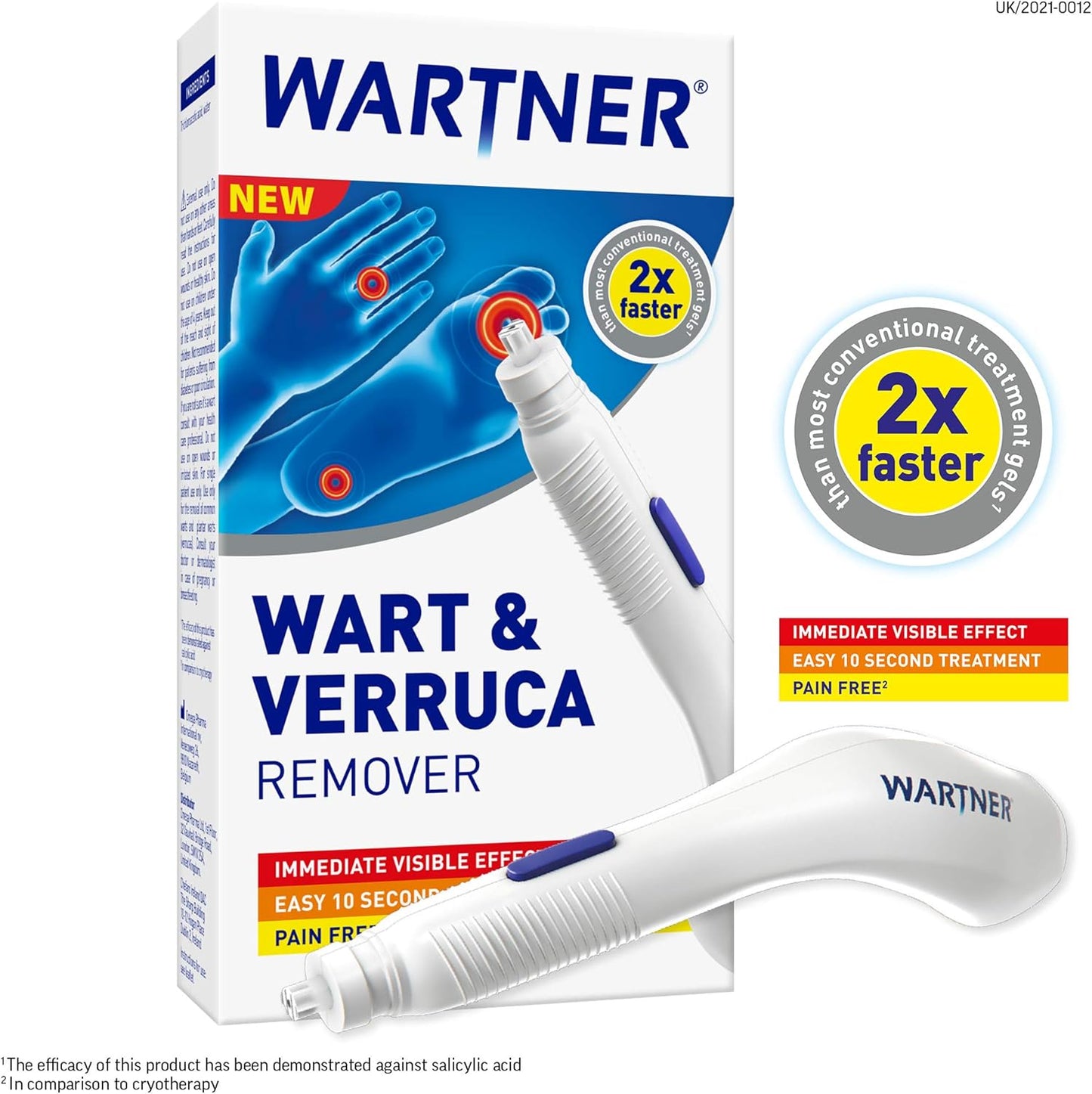 WARTNER Warts and Verrucas Remover Pen, White