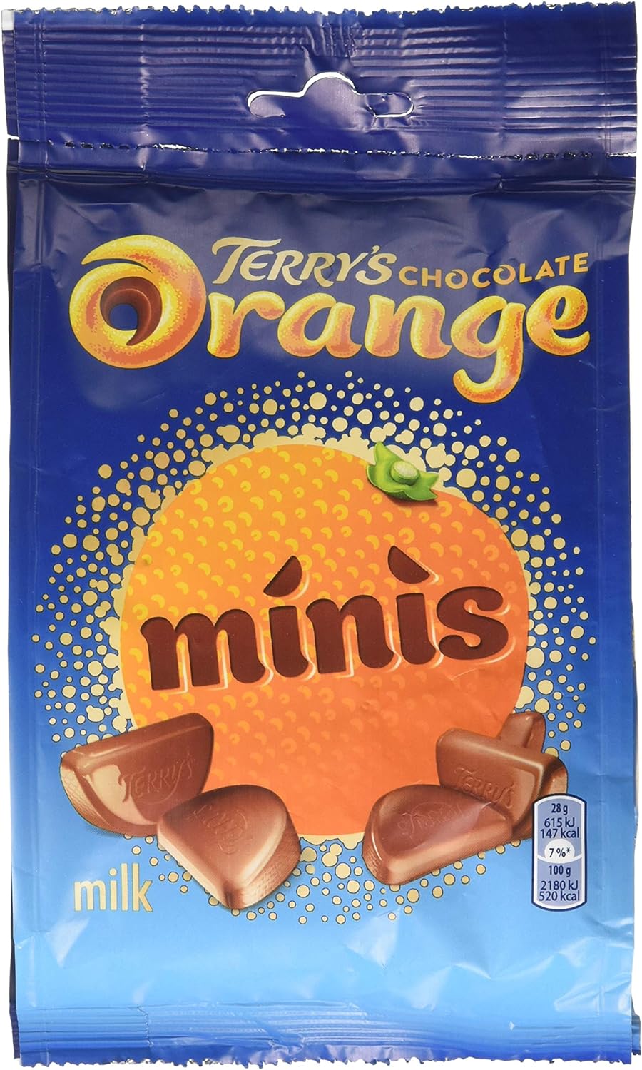 Terry's Orange Mini Bags Chocolate, 125 g