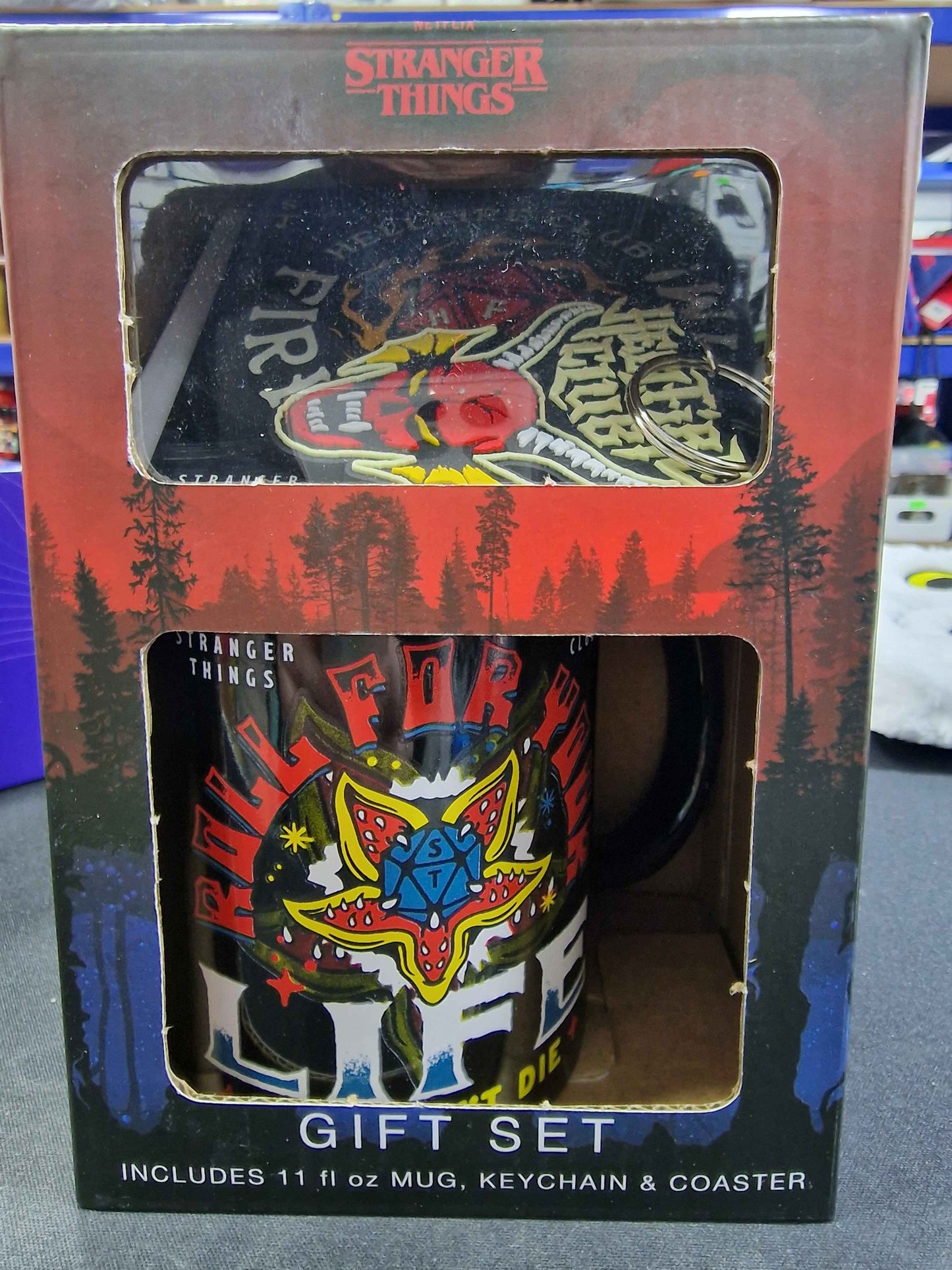 Stranger Things Hellfire Club Mug & Coaster Set