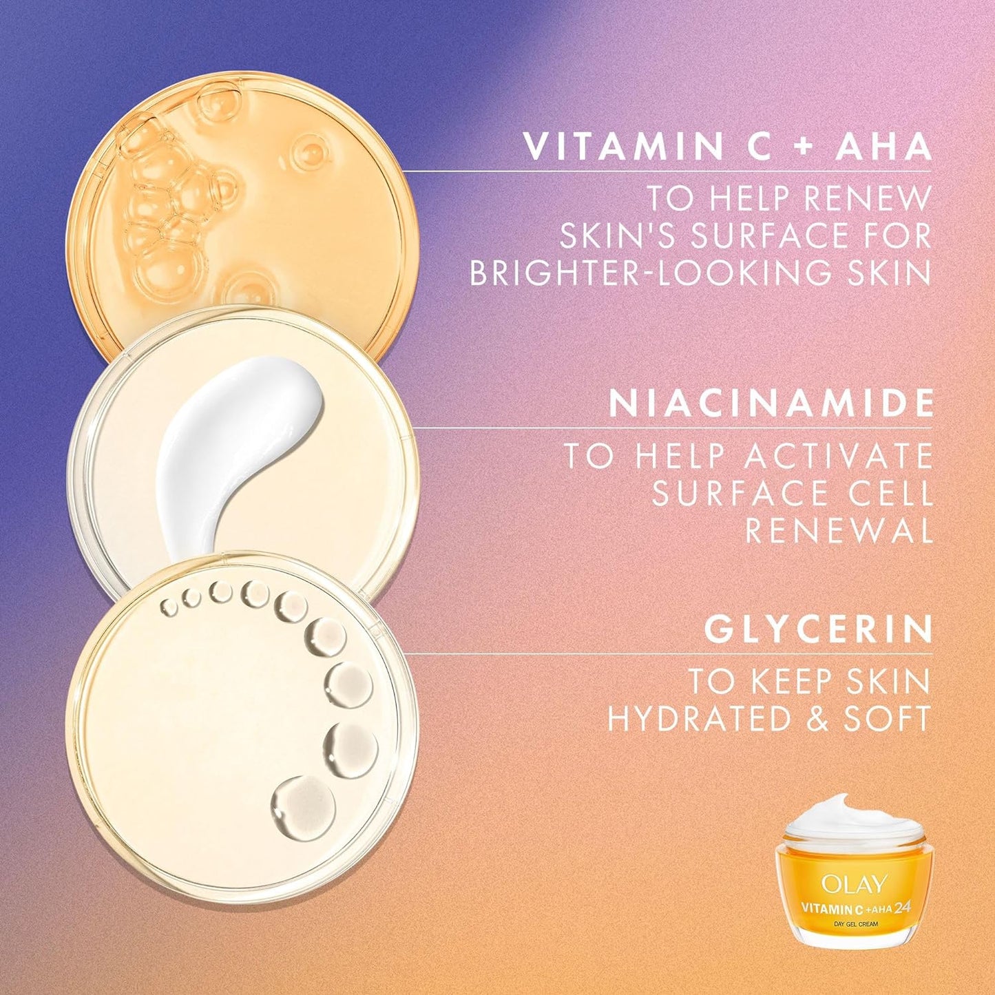 Olay Skincare Gift Set 2x50ml Vitamin C + Retinol 24 Night Cream