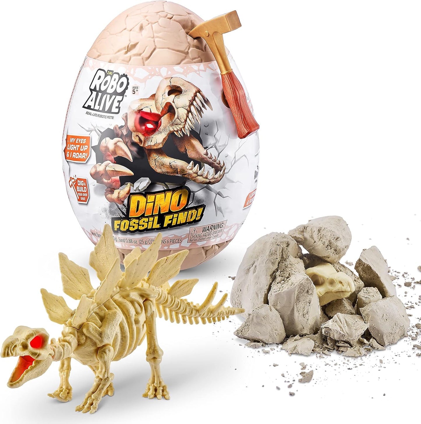 Robo Alive Dino Fossil Find Surprise Egg