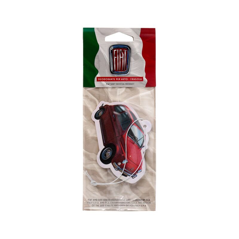 Strawberry Fiat 500 Air Freshener