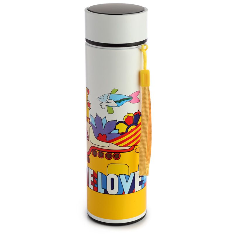 The Beatles Yellow Submarine Hot & Cold Digital Thermometer Bottle