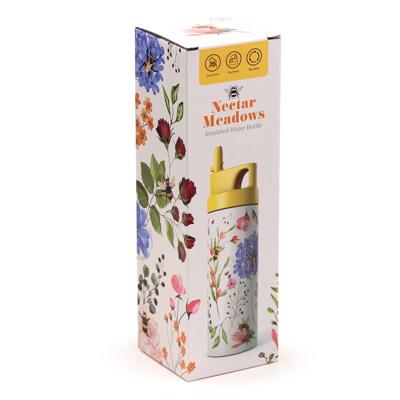 Nectar Meadows Hot & Cold Flip Top Drinks Bottle 500ml