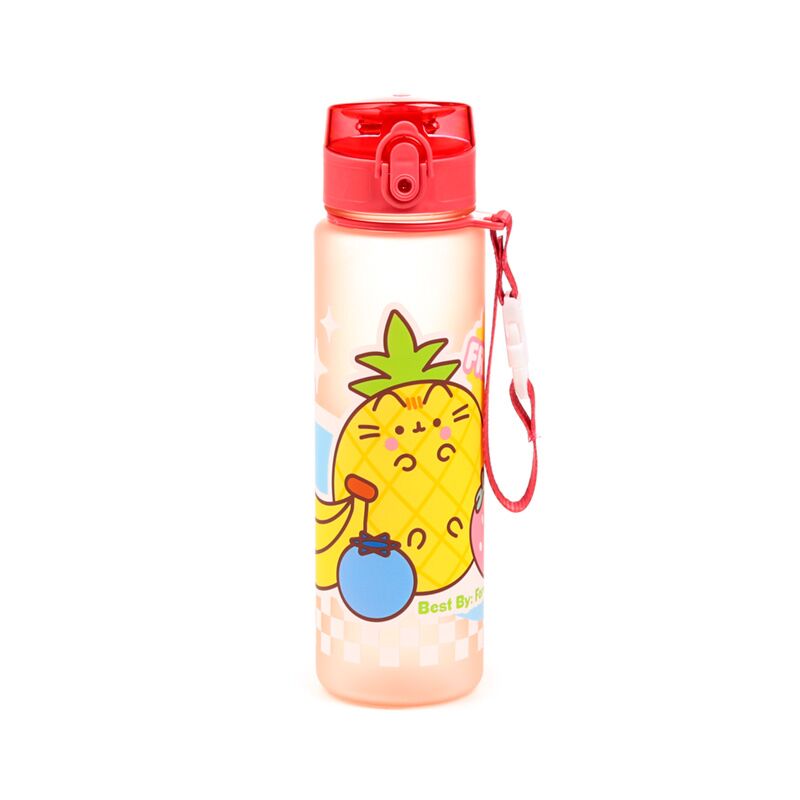 Pusheen the Cat Fruits Pop Top 600ML Bottle