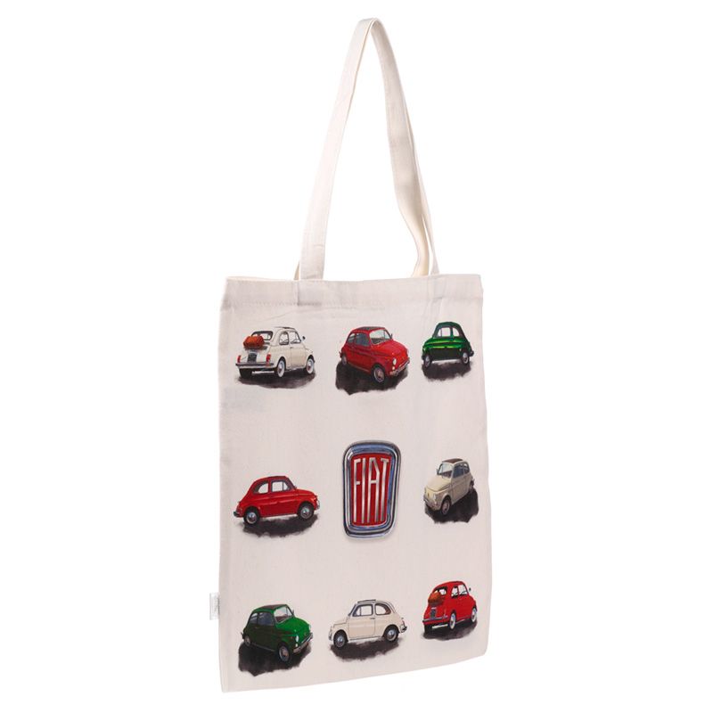 Fiat 500 Repeat Reusable Tote Bag