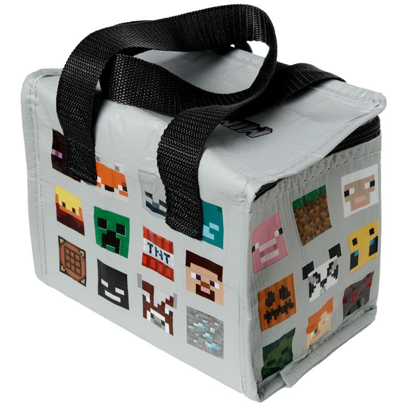 Minecraft Faces RPET Cool/Lunch Bag