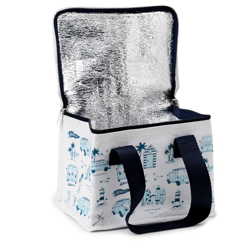 Volkswagen VW T1 Camper Bus Explore More RPET Cool Lunch Bag