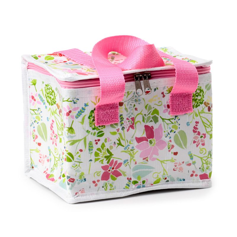 Julie Dodsworth Pink Botanical Cool/Lunch Bag