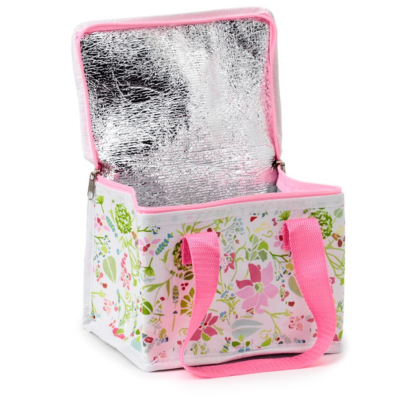 Julie Dodsworth Pink Botanical Cool/Lunch Bag