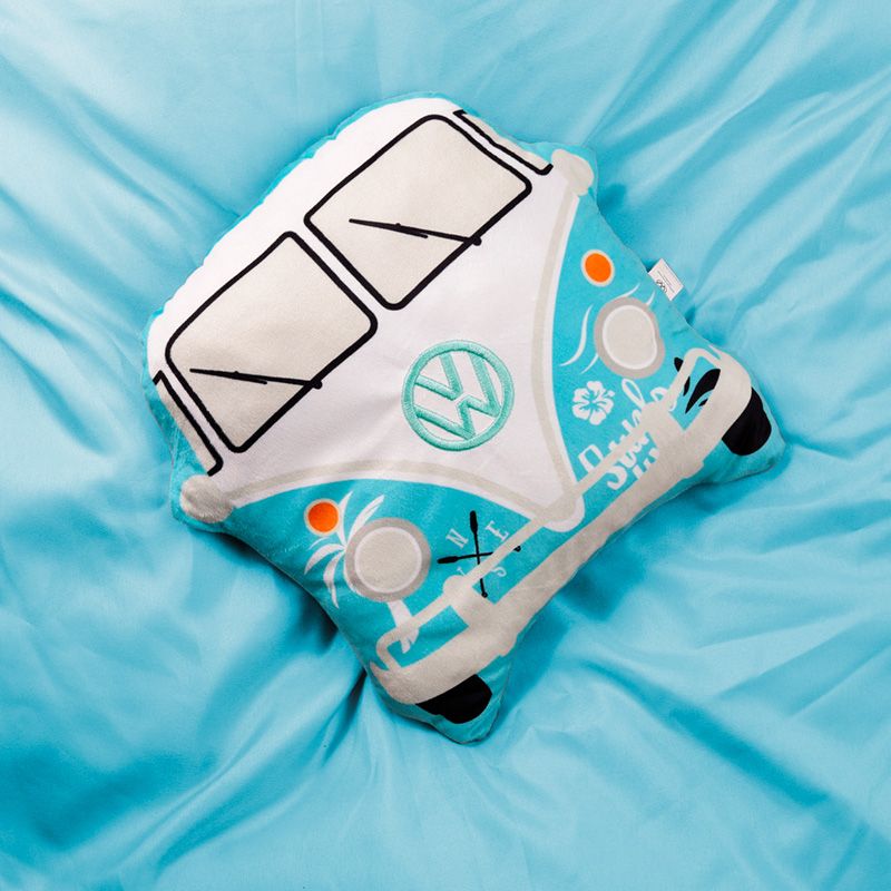 Plush Volkswagen VW T1 Camper Bus Shaped Surf Cushion