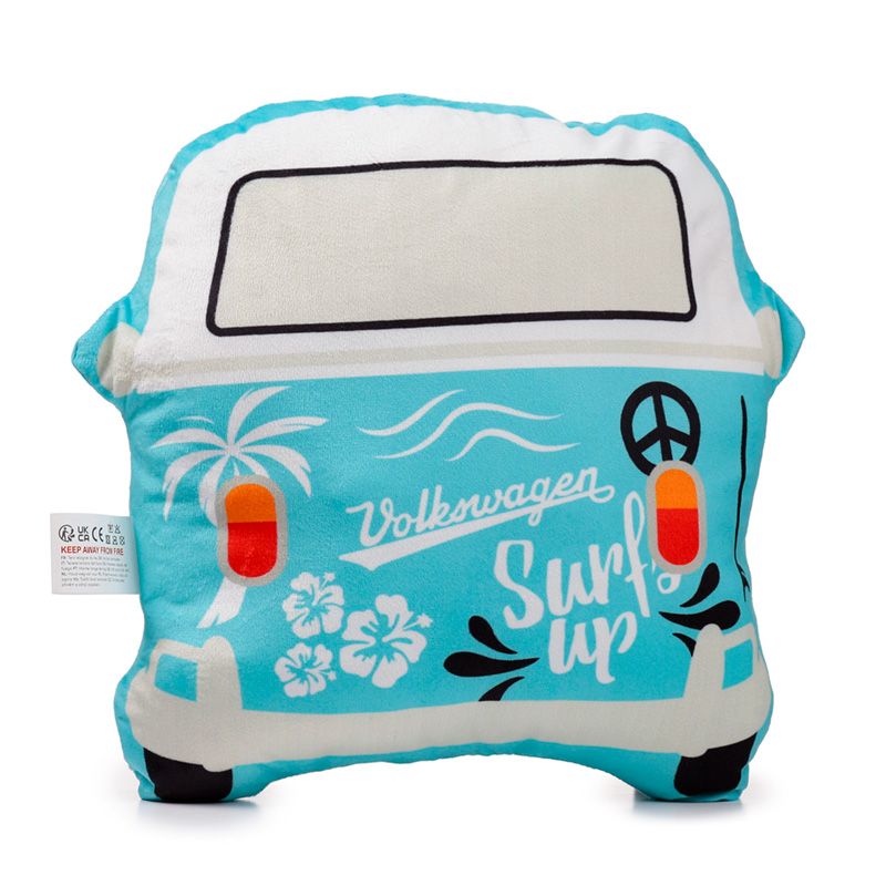 Plush Volkswagen VW T1 Camper Bus Shaped Surf Cushion