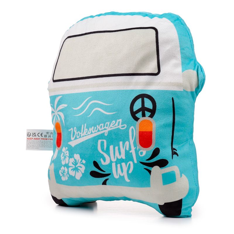 Plush Volkswagen VW T1 Camper Bus Shaped Surf Cushion