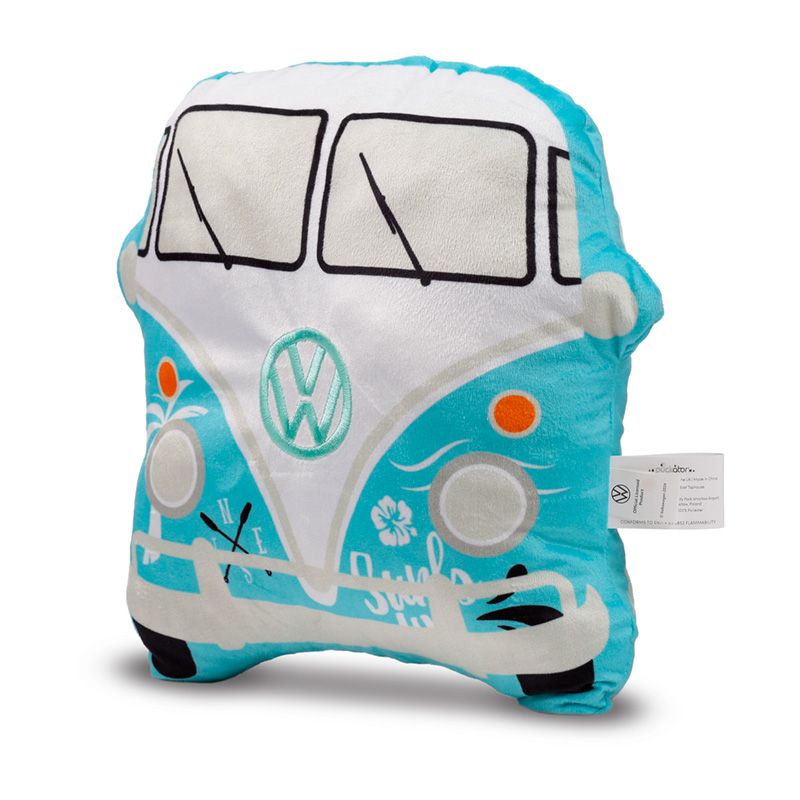 Plush Volkswagen VW T1 Camper Bus Shaped Surf Cushion