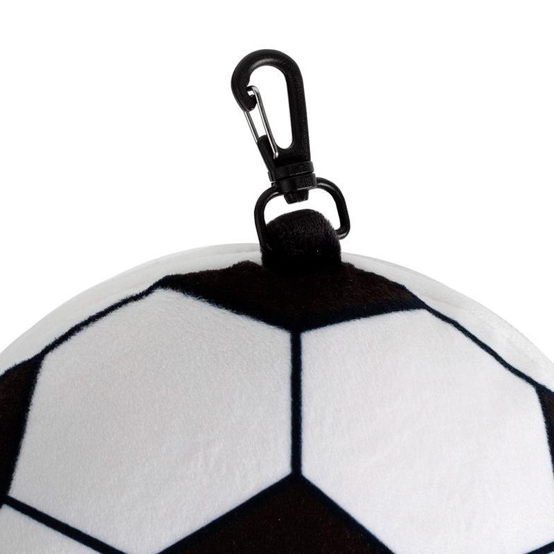 Relaxeazzz Football Plush Travel Pillow & Eye Mask